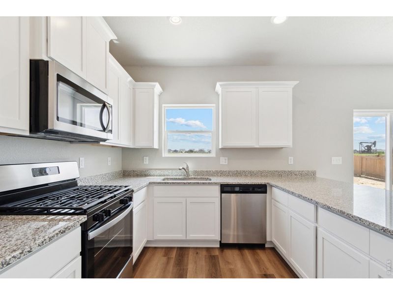 Furnished interior view inside a new home in , Frederick (Image 4).