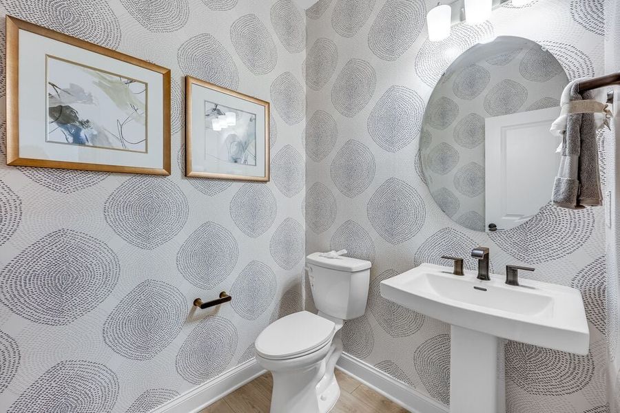 Furnished interior view inside a new home in Eagle Trace, Wendell (Image 12).