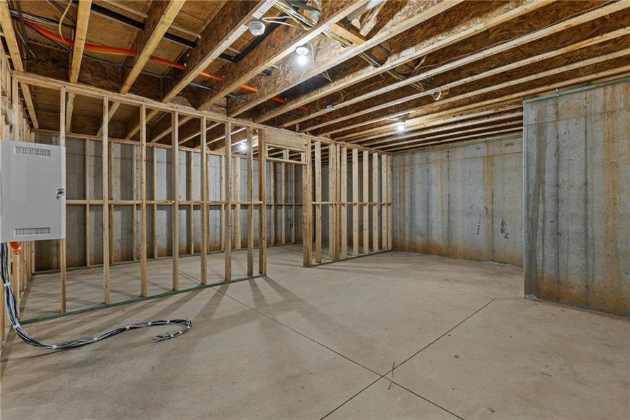 In-progress construction of a new home in , Buford, GA (Image 82).