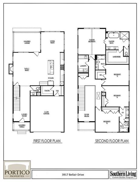 2D floor plan layout of this home in , Marietta, GA (Image 4).
