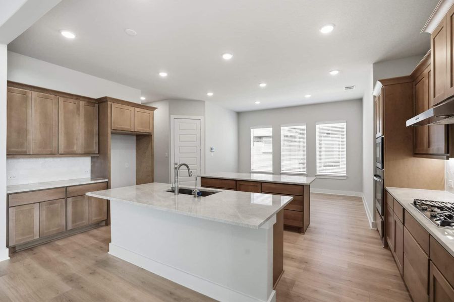 Furnished interior view inside a new home in Esperanza, Boerne (Image 10).