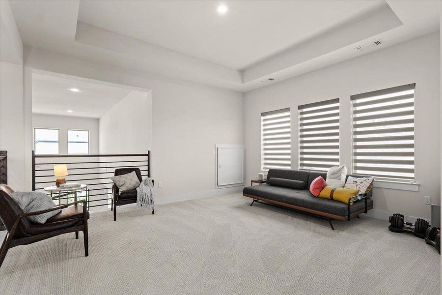 Furnished interior view inside a new home in Easton Park, Austin (Image 5).