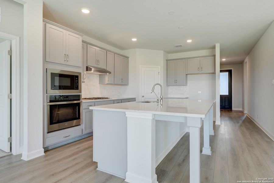 Furnished interior view inside a new home in Cordova Trails, Seguin (Image 5).