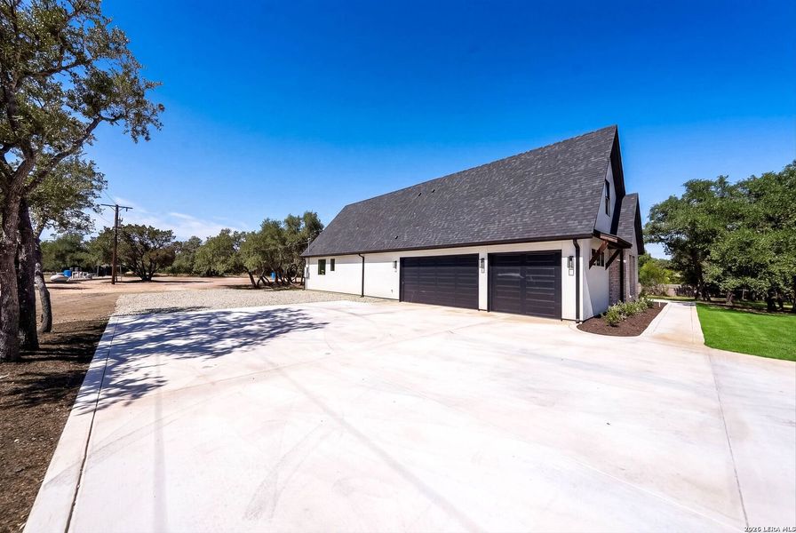 Exterior details and patio area of a home in , Boerne (Image 27).