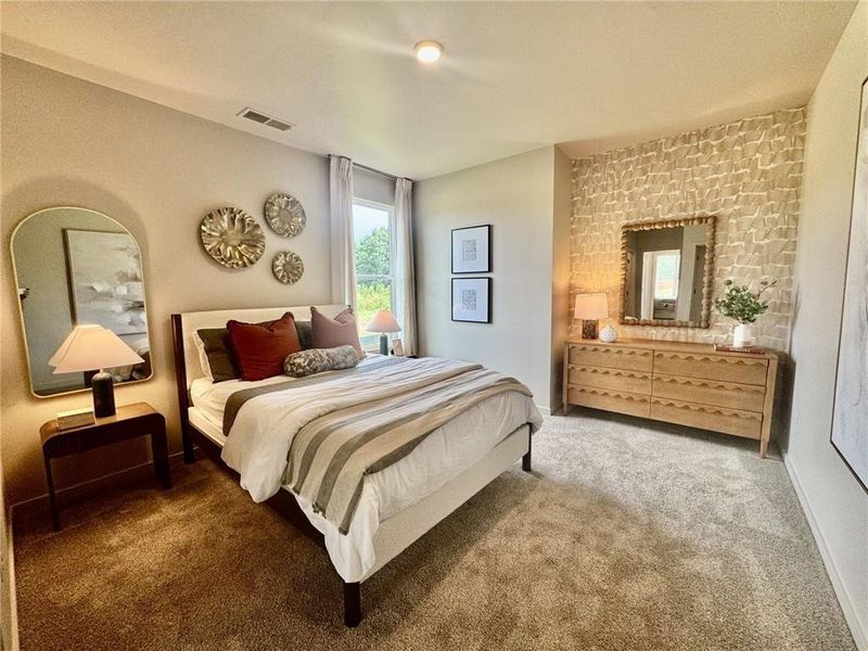 Furnished interior view inside a new home in Echo Grove, Cumming (Image 16).