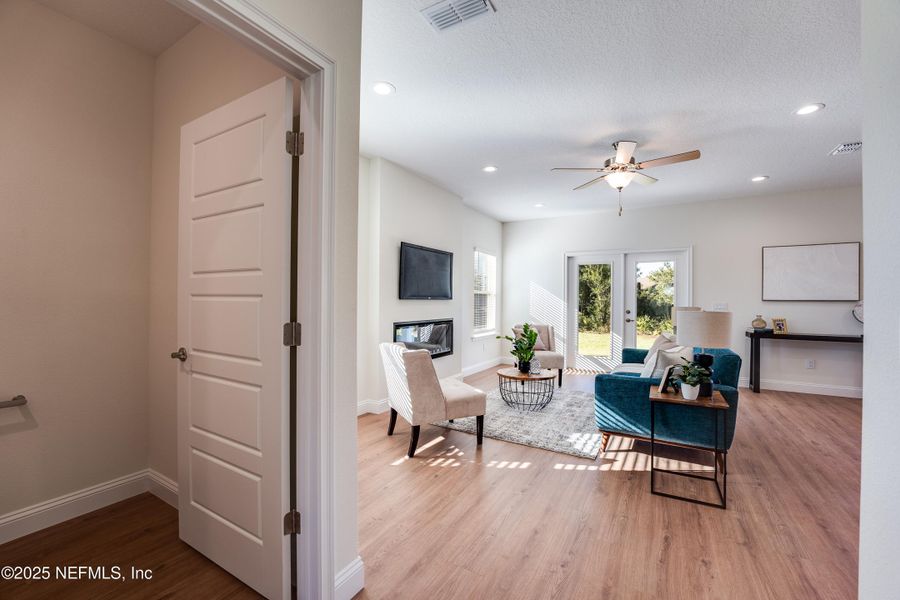 Furnished interior view inside a new home in , Jacksonville (Image 6).
