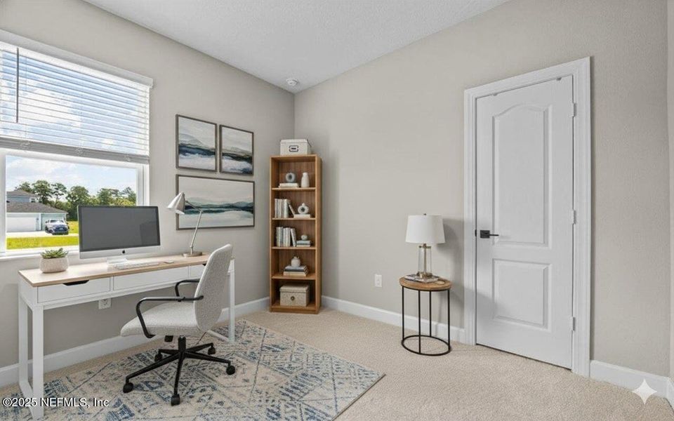 Furnished interior view inside a new home in Jennings Farm, Middleburg (Image 15). Furnished interior view inside a new home in Jennings Farm, Middleburg (Image 15).