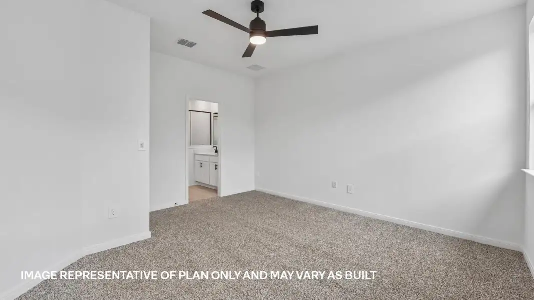 Spacious, unfurnished interior of a new home in Avery Centre, Round Rock (Image 42).