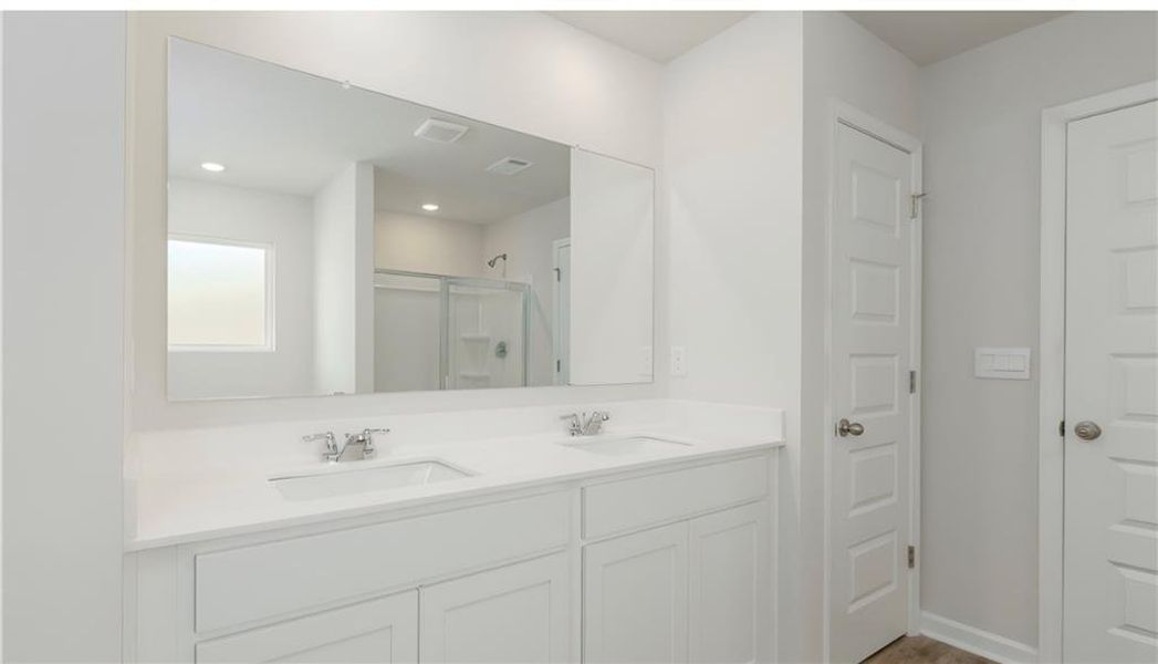Furnished interior view inside a new home in Bridle Creek, Locust Grove (Image 3).