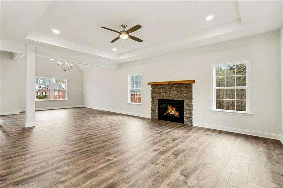 Spacious, unfurnished interior of a new home in , Douglasville (Image 13). Spacious, unfurnished interior of a new home in , Douglasville (Image 13).