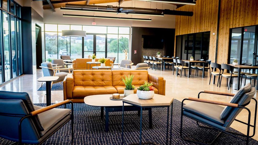 Furnished interior view inside a new home in Reunion 50', Rhome (Image 1). Furnished interior view inside a new home in Reunion 50', Rhome (Image 1).