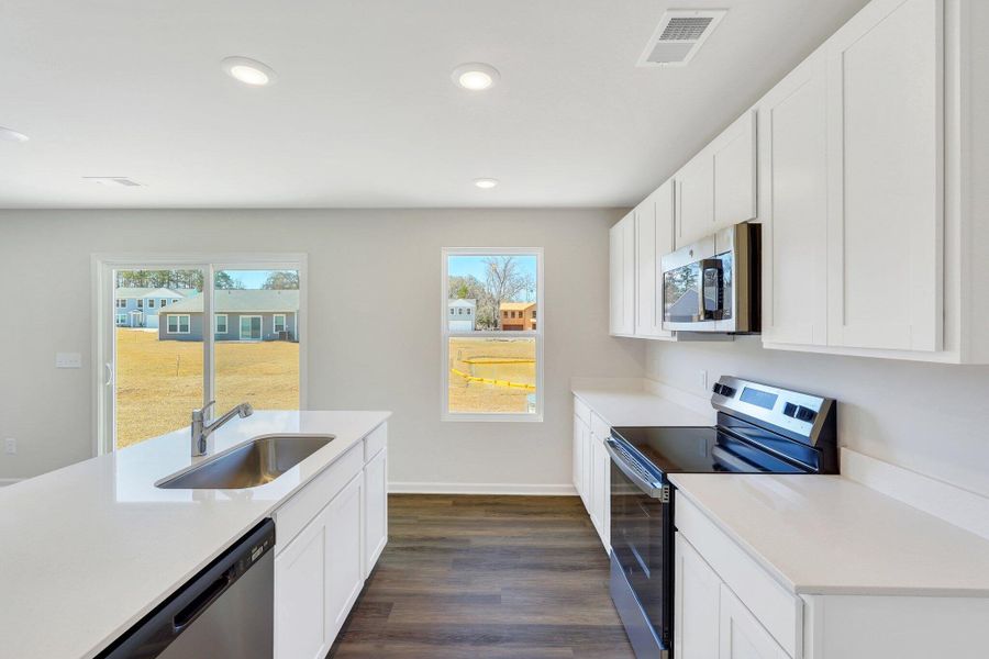 Furnished interior view inside a new home in Essence at Elms Glen Single Family Homes, Ladson (Image 9).