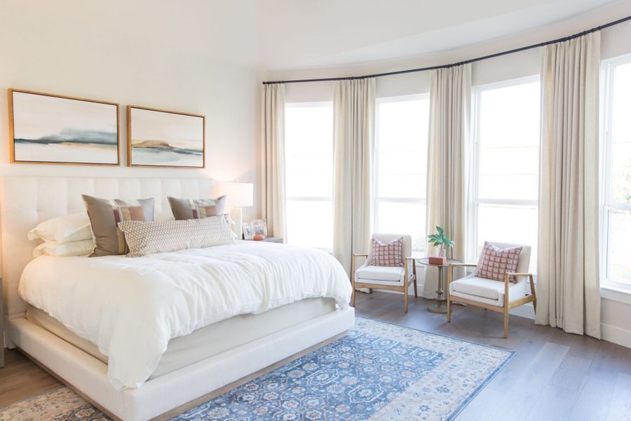 Representative furnished interior of a home built from the 6011 by Tradition Homes in Mustang Lakes, McKinney (Image 9).