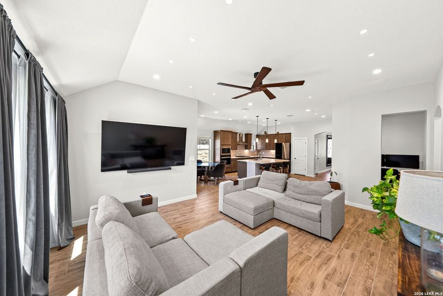 Furnished interior view inside a new home in Davis Ranch, San Antonio (Image 14).