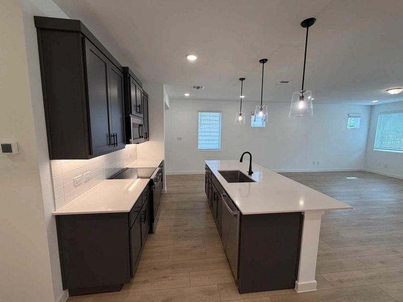 Kitchen Construction Progress featuring the Minimalist Collection