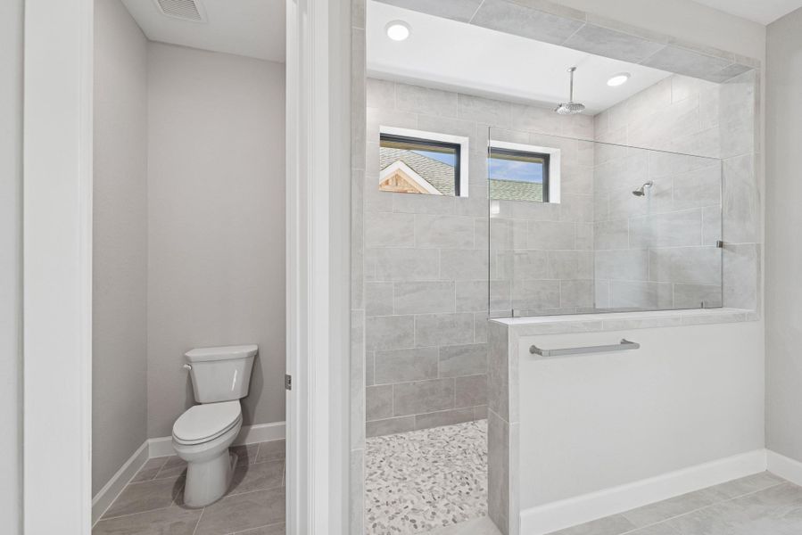 Furnished interior view inside a new home in The Meadows at Imperial Oaks, Conroe (Image 9).