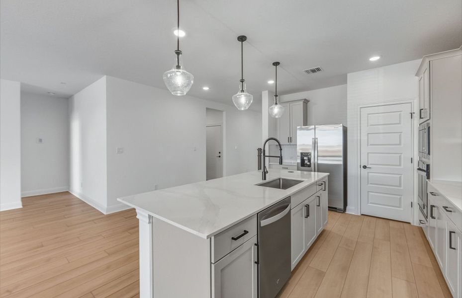 Furnished interior view inside a new home in Lagos, Manor (Image 9).