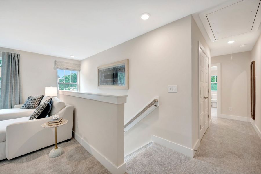 Representative furnished interior of a home built from the Vienna by Mattamy Homes in Ashmore Townes, Garner (Image 14).