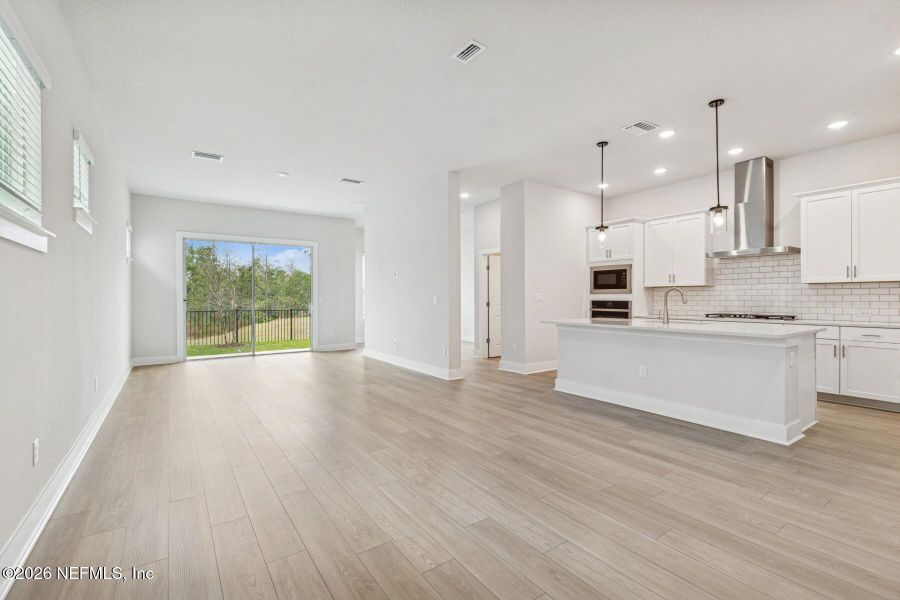 Spacious, unfurnished interior of a new home in Kettering at eTown - Paired Villas, Jacksonville (Image 14).