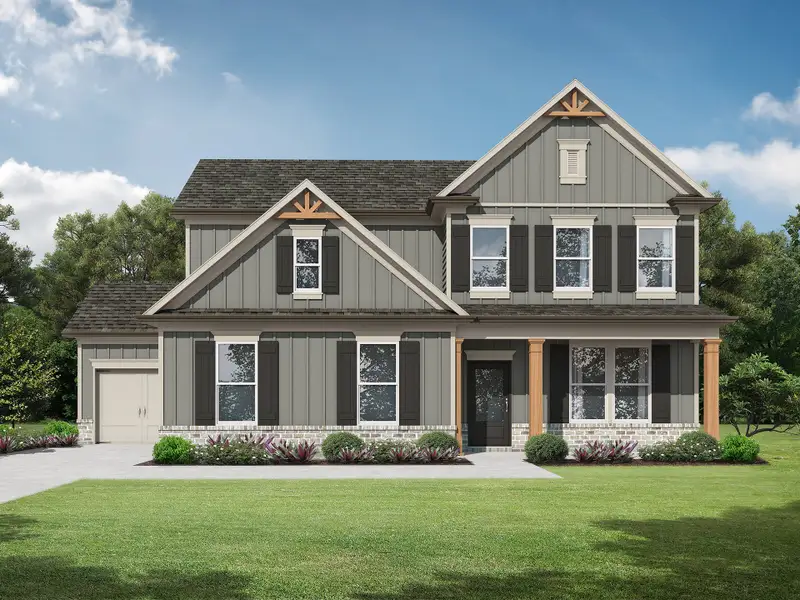 Representative exterior photo of a completed home built from the The Everglade by My Home Communities in Cotton Creek, Good Hope, GA (Image 2). Representative exterior photo of a completed home built from the The Everglade by My Home Communities in Cotton Creek, Good Hope, GA (Image 2).