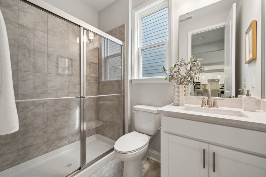 Furnished interior view inside a new home in Stafford at Langtree, Mooresville (Image 14).