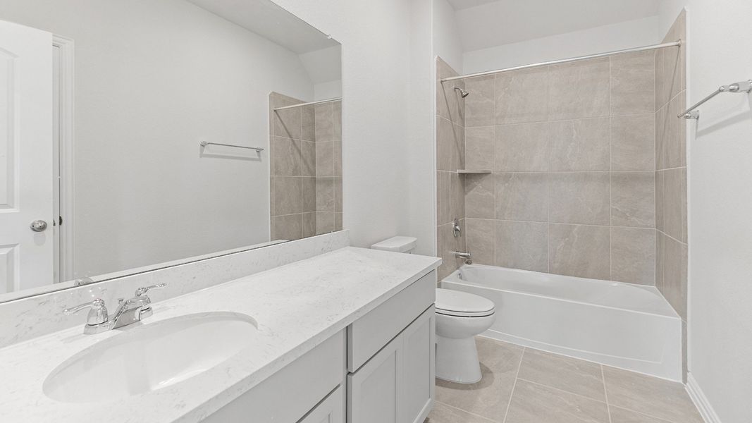 Representative furnished interior of a home built from the Wayfinder by Brightland Homes in Mostyn Springs, Magnolia (Image 16).