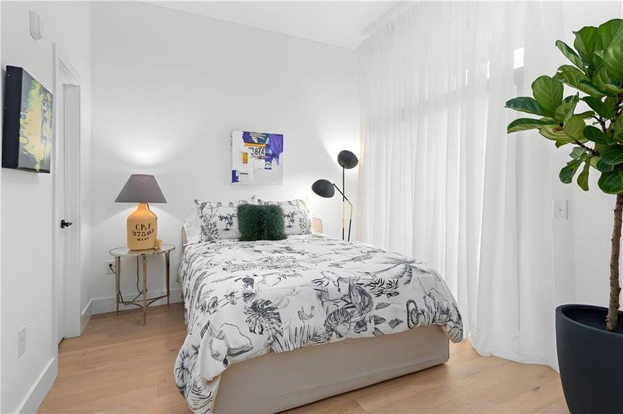 Furnished interior view inside a new home in , Atlanta (Image 20).