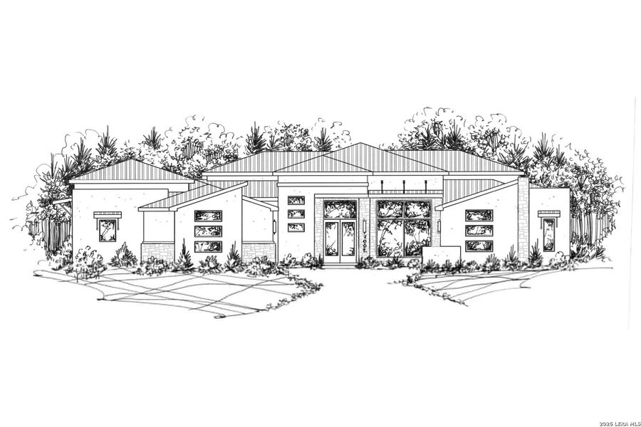 Exterior rendering of this home design in , San Antonio, TX (Image 1). Exterior rendering of this home design in , San Antonio, TX (Image 1).