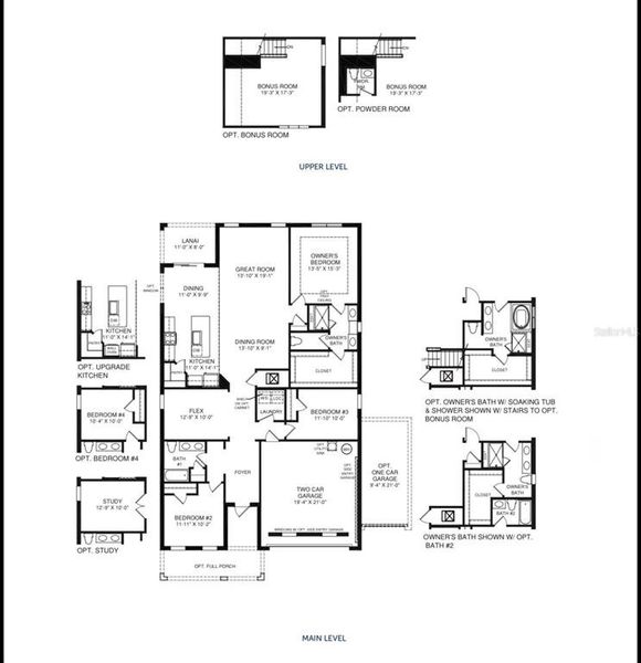 2D floor plan layout of this home in , Zephyrhills, FL (Image 5).