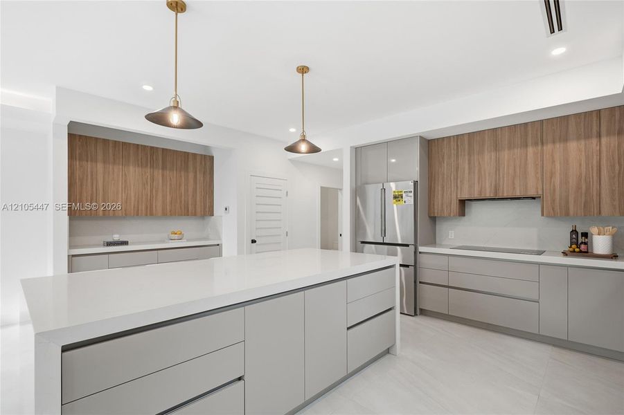 Furnished interior view inside a new home in , Miami (Image 5).