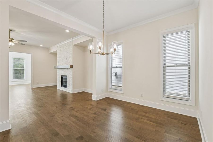 Spacious, unfurnished interior of a new home in Waterhaven, Cumming (Image 34).