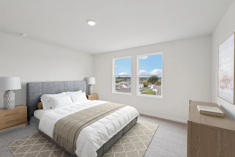 Representative furnished interior of a home built from the Luminary by Starlight Homes in The Summit at Carters Station, Columbia (Image 9).