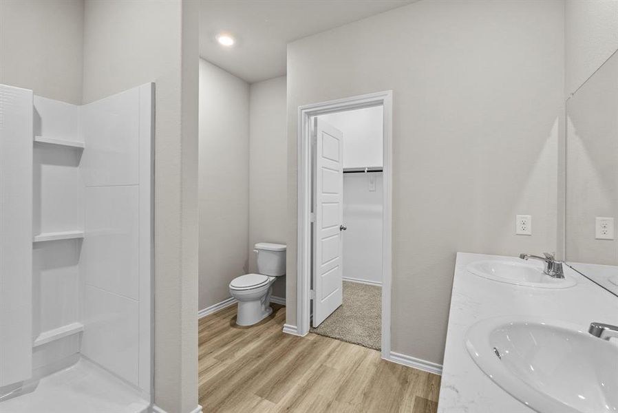 Furnished interior view inside a new home in Highlands at Chapel Creek, Fort Worth (Image 9).