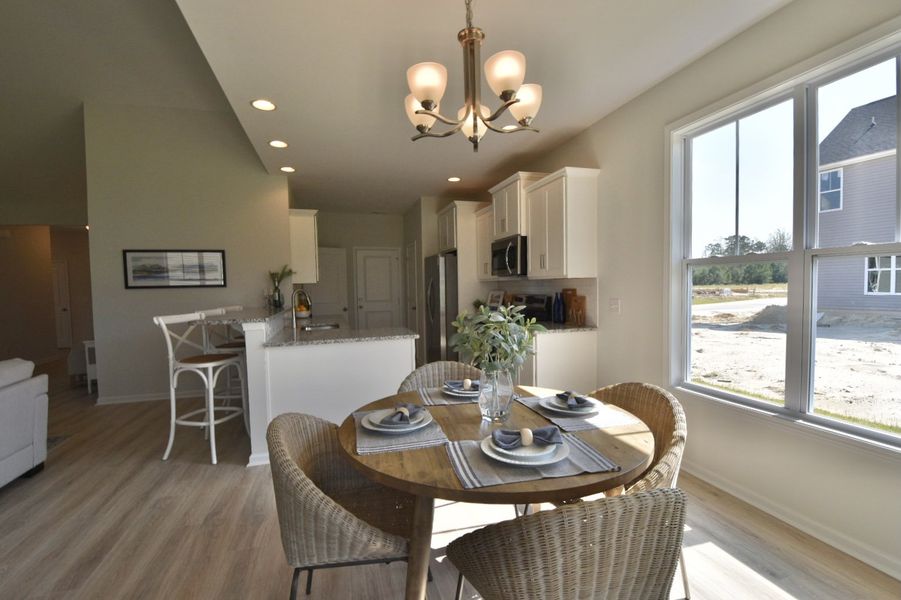 Furnished interior view inside a new home in Patriot’s Watch, Hampstead (Image 10).