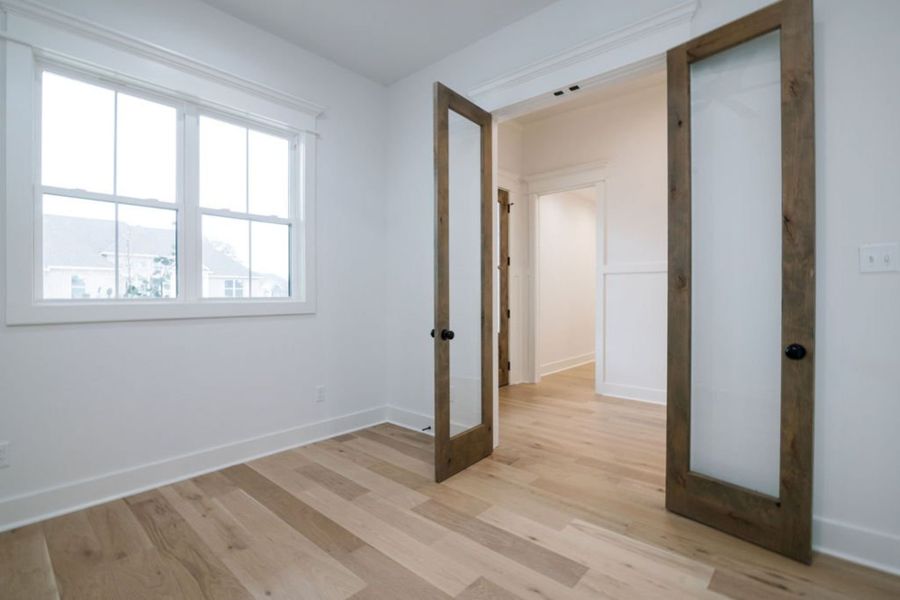 Furnished interior in a model home at Stella Ranch in Bryan (Image 5).