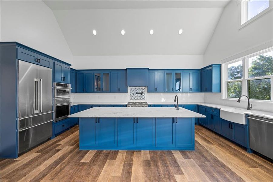 Furnished interior view inside a new home in , Flowery Branch (Image 61).