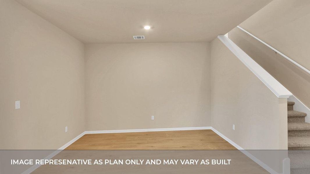 Spacious, unfurnished interior of a new home in Bar W Ranch, Leander (Image 22).