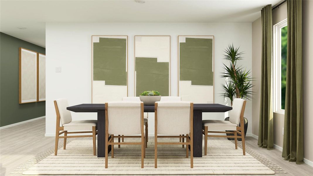 Furnished interior view inside a new home in Summerside, Lockhart (Image 7).