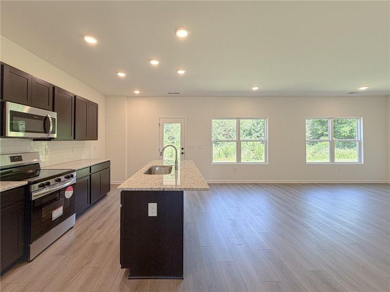Furnished interior view inside a new home in , Rockmart (Image 3).