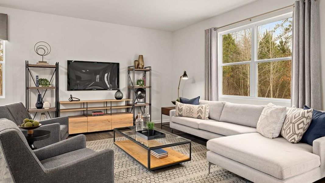 Furnished interior view inside a new home in Sheffield Highlands, Dallas (Image 16).