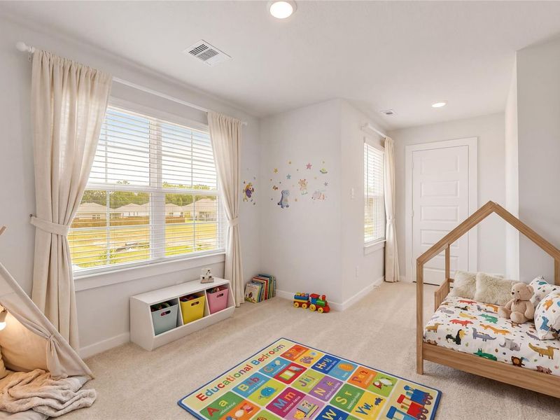 Furnished interior view inside a new home in Liberty Estates, Cleveland (Image 15).