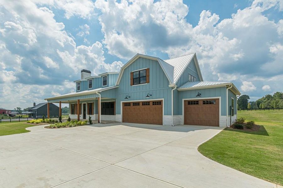 Front exterior of a new home in , Bremen, GA, highlighting curb appeal (Image 21).