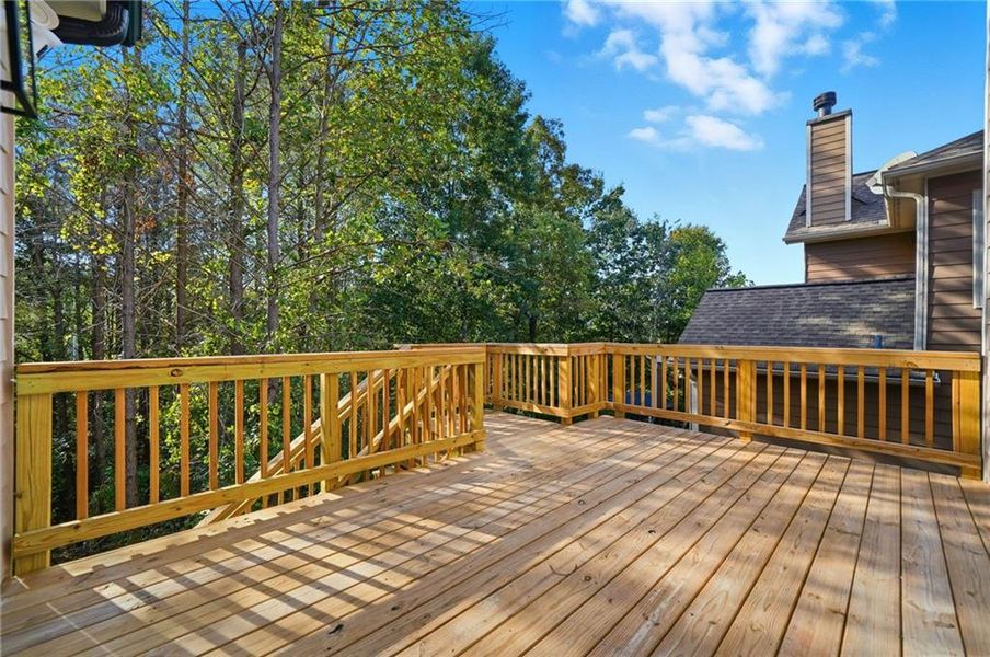 Exterior details and patio area of a home in , Canton (Image 31).