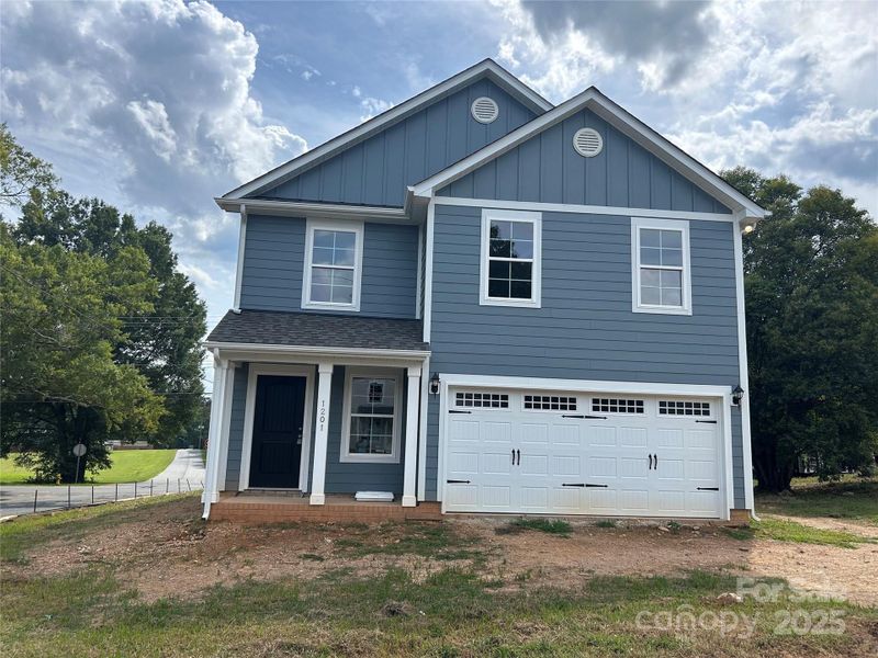 Front exterior of a new home in , Monroe, NC, highlighting curb appeal (Image 2). Front exterior of a new home in , Monroe, NC, highlighting curb appeal (Image 2).