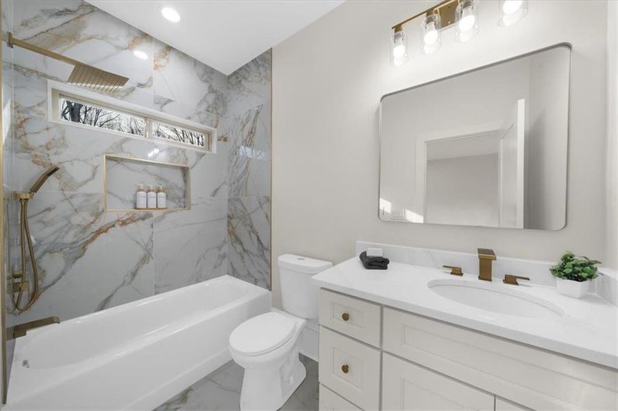 Furnished interior view inside a new home in , Gainesville (Image 53).