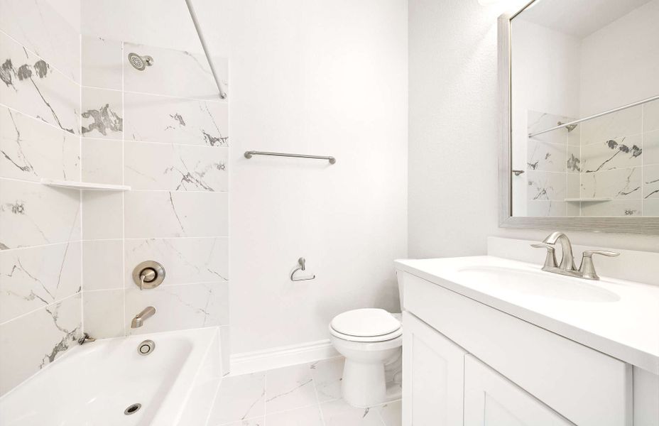Representative furnished interior of a home built from the 3326AU by Ravenna Homes in Audubon 60′, Magnolia (Image 15).