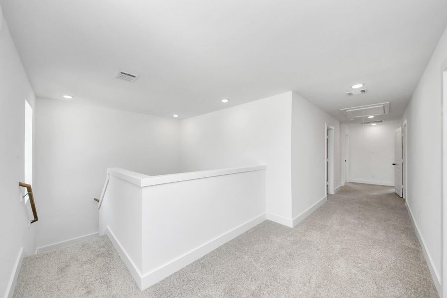 Spacious, unfurnished interior of a new home in , Huffman (Image 39).