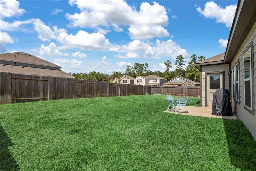 Exterior details and patio area of a home in , Montgomery (Image 30). Exterior details and patio area of a home in , Montgomery (Image 30).
