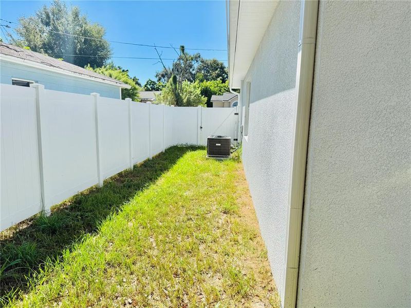 Exterior details and patio area of a home in , Tampa (Image 2). Exterior details and patio area of a home in , Tampa (Image 2).
