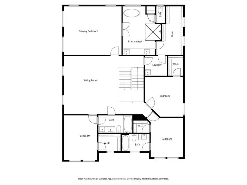 2D floor plan layout of this home in , Villa Rica, GA (Image 5).